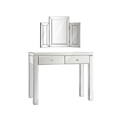 Artiss Dressing Table Set Console Table With Mirror Mirrored Furniture Dresser Payday Deals