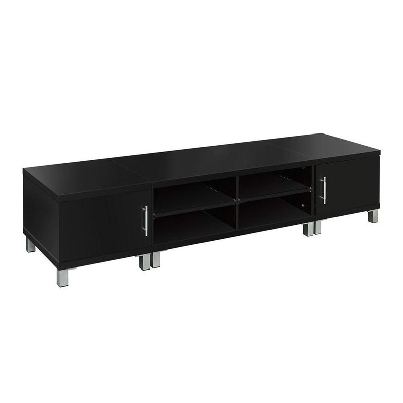 Artiss Entertainment Unit with Cabinets - Black Payday Deals