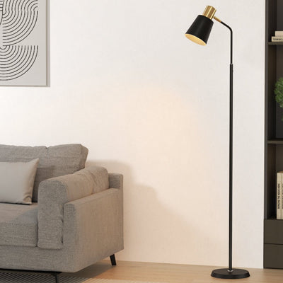 Artiss Floor Lamp Modern Light Stand LED Home Room Office Reading Black Payday Deals