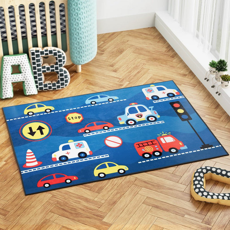 Artiss Floor Rugs 120x160cm Washable Area Mat Large Carpet Soft Short Pile Kids Payday Deals