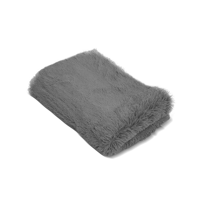 Artiss Floor Rugs Soft Shaggy Rug Large 200x230cm Carpet Anti-slip Mat Area Grey Payday Deals