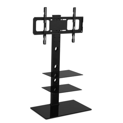 Artiss Floor TV Stand Bracket Mount Swivel Height Adjustable 32 to 70 Inch Black