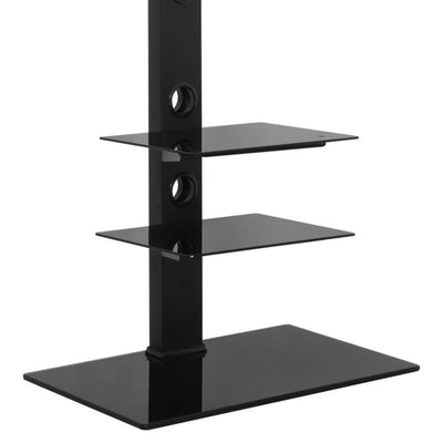 Artiss Floor TV Stand Bracket Mount Swivel Height Adjustable 32 to 70 Inch Black Payday Deals