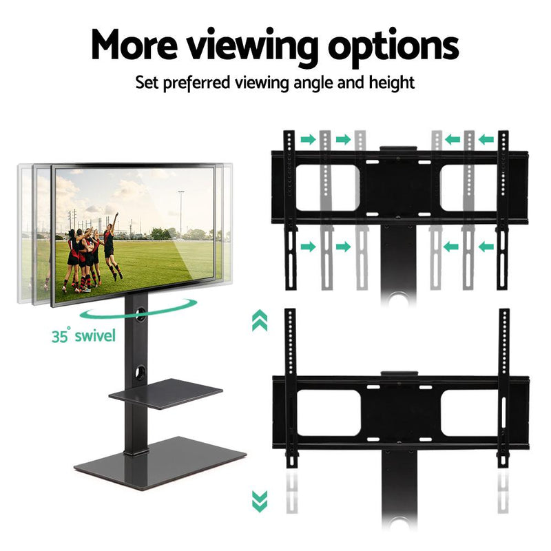 Artiss Floor TV Stand with Bracket Shelf Mount Payday Deals