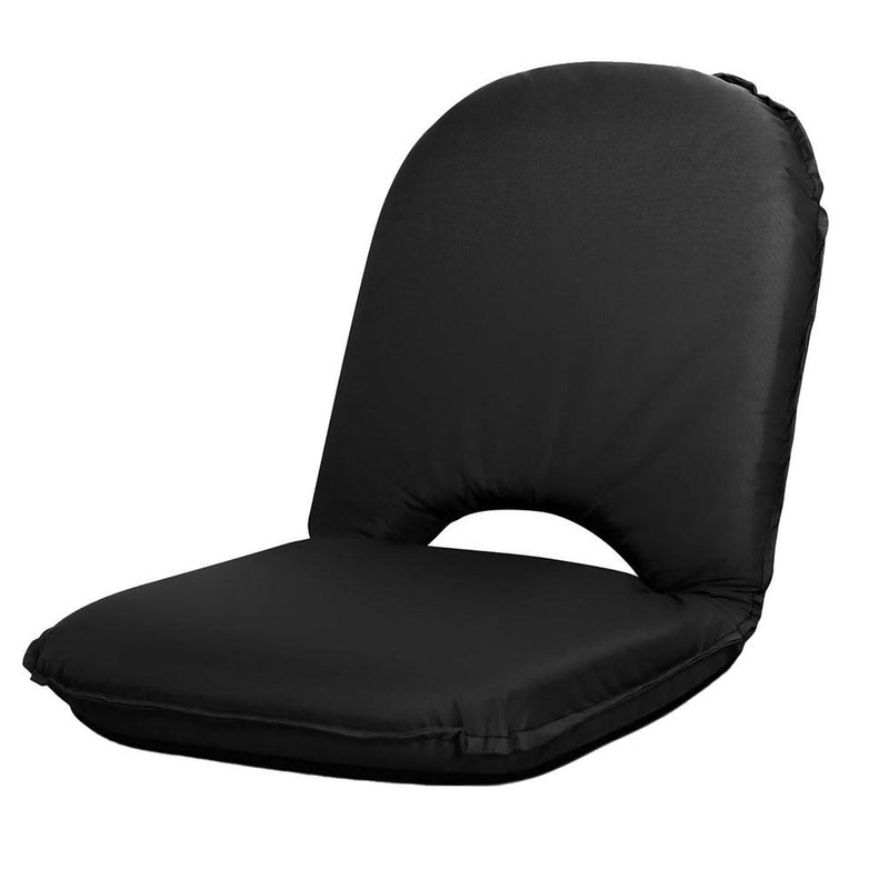 Artiss Foldable Beach Sun Picnic Seat - Black Payday Deals