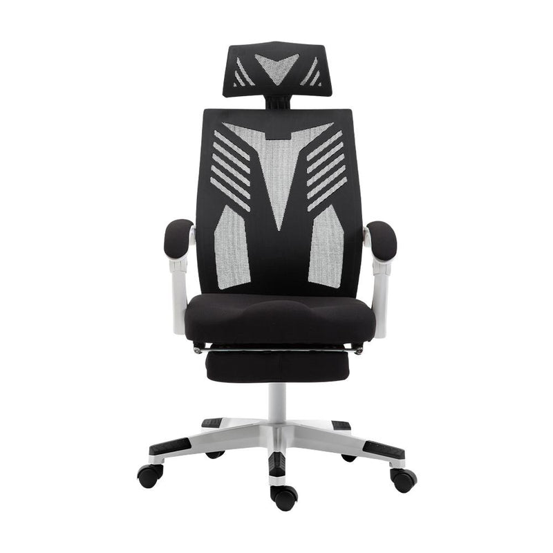 Artiss Gaming Office Chair Computer Desk Chair Home Work Recliner White Payday Deals