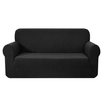 Artiss High Stretch Sofa Cover Couch Protector Slipcovers 3 Seater Black Payday Deals