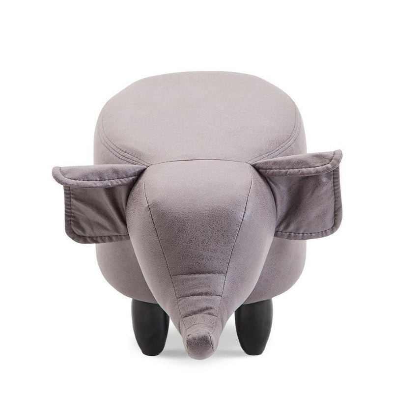 Artiss Kids Elephant Animal Stool - Grey Payday Deals