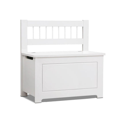 Artiss Kids Toy Box Storage Cabinet - White