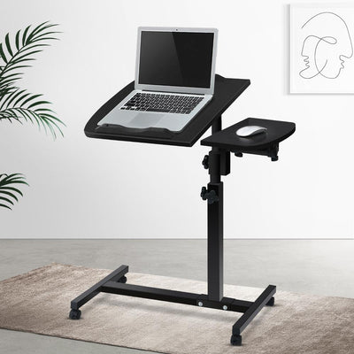 Artiss Laptop Table Desk Adjustable Stand - Black Payday Deals