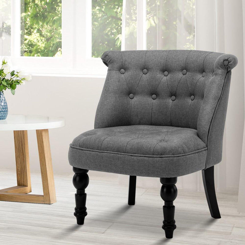 Artiss Lorraine chair - Grey Payday Deals