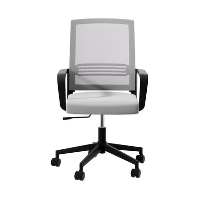 Artiss Mesh Office Chair Computer Gaming Desk Chairs Work Study Mid Back Grey Payday Deals