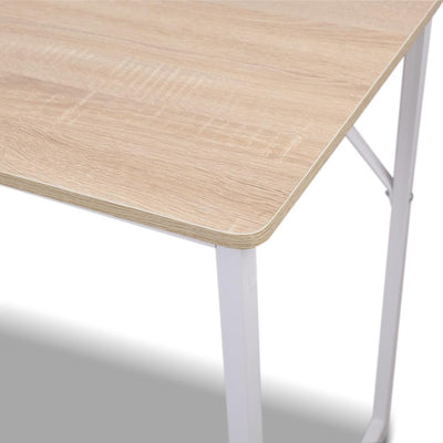 Artiss Minimalist Metal Desk - White Payday Deals