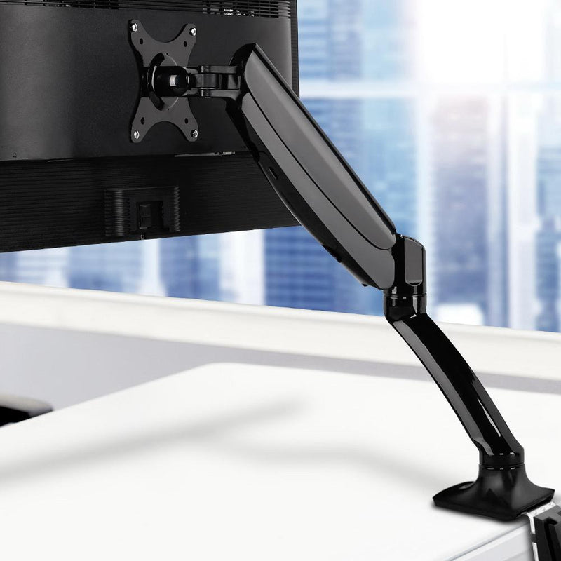 Artiss Monitor Arm Mount Single Gas Black Payday Deals