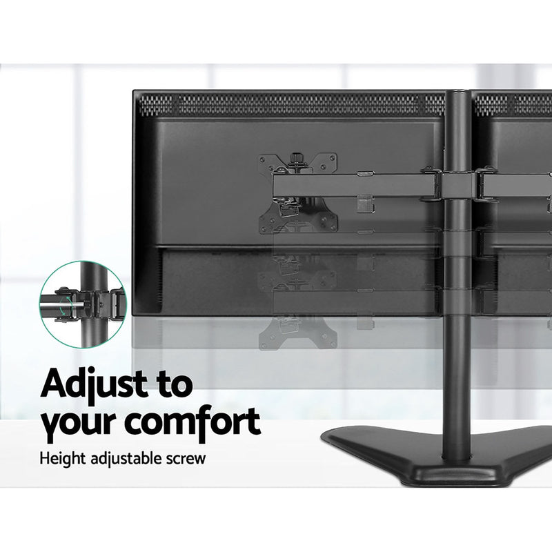 Artiss Monitor Arm Stand Dual Black Payday Deals