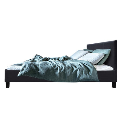 Artiss Neo Bed Frame Fabric - Charcoal Queen Payday Deals