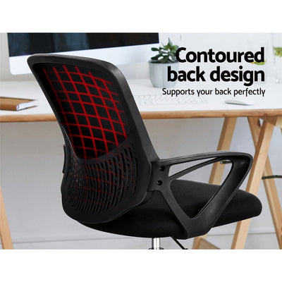 Artiss Office Chair Drafting Stool Computer Standing Desk Mesh Chairs Black Payday Deals