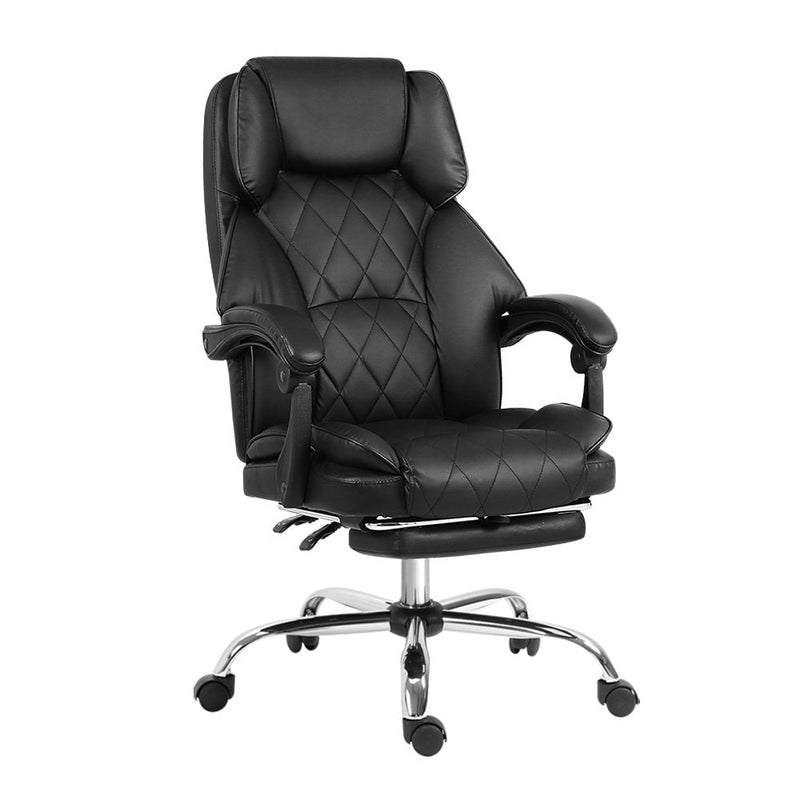 Artiss Office Chair Gaming Computer Executive Chairs Leather Seat Recliner Payday Deals