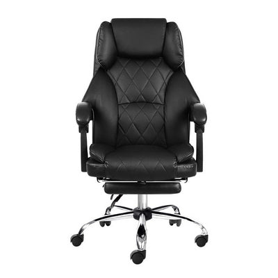 Artiss Office Chair Gaming Computer Executive Chairs Leather Seat Recliner Payday Deals