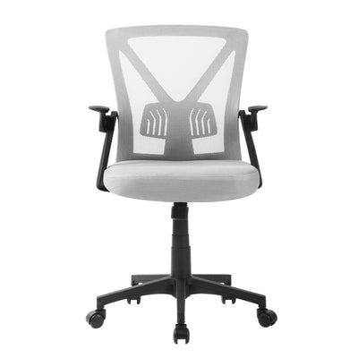 Artiss Office Chair Gaming Executive Computer Chairs Study Mesh Seat Tilt Grey Payday Deals