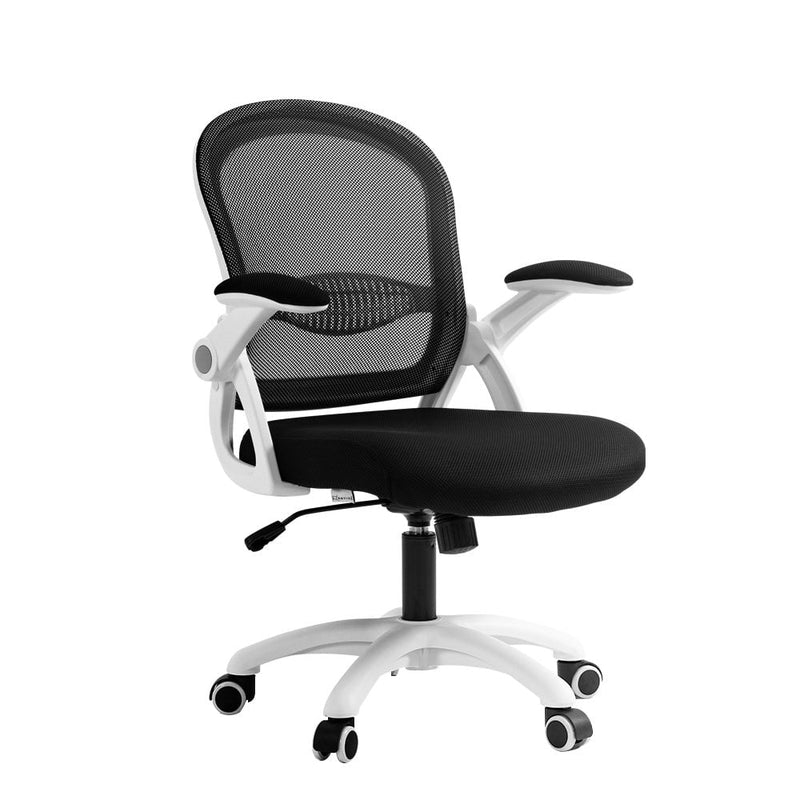 Artiss Office Chair Mesh Computer Desk Chairs Work Study Gaming Mid Back Black Payday Deals