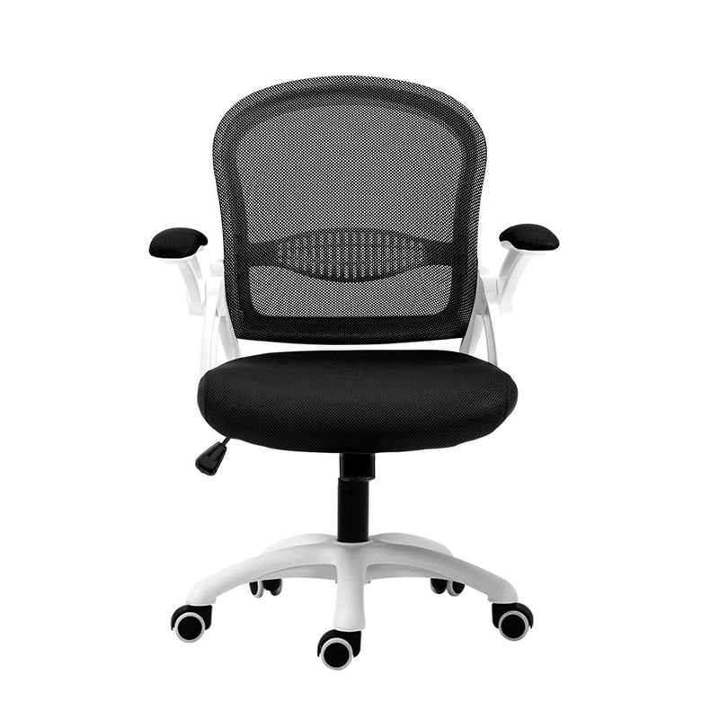 Artiss Office Chair Mesh Computer Desk Chairs Work Study Gaming Mid Back Black Payday Deals