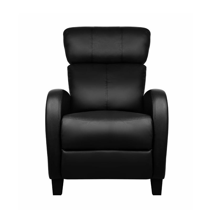 Artiss PU Leather Reclining Armchair - Black Payday Deals