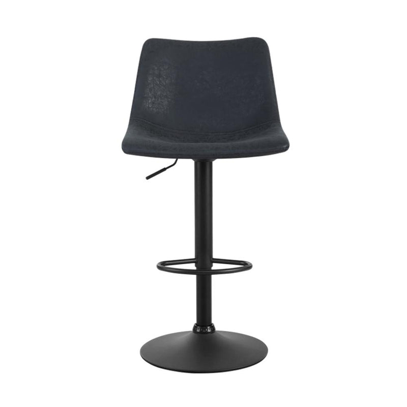 Artiss Set of 2 Bar Stools Gas Lift- Black Payday Deals