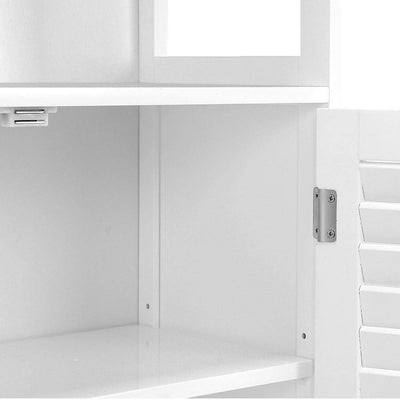 Artiss Sideboard Buffet Kitchen Dresser Storage Cabinet Cupboard Hallway White Payday Deals