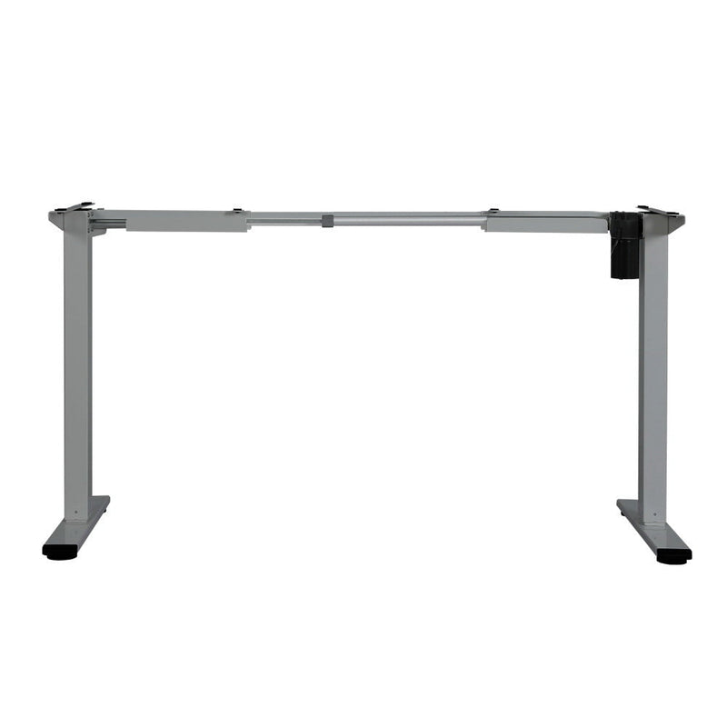 Artiss Standing Desk Sit Stand Motorised Height Adjustable Frame Only Grey Payday Deals