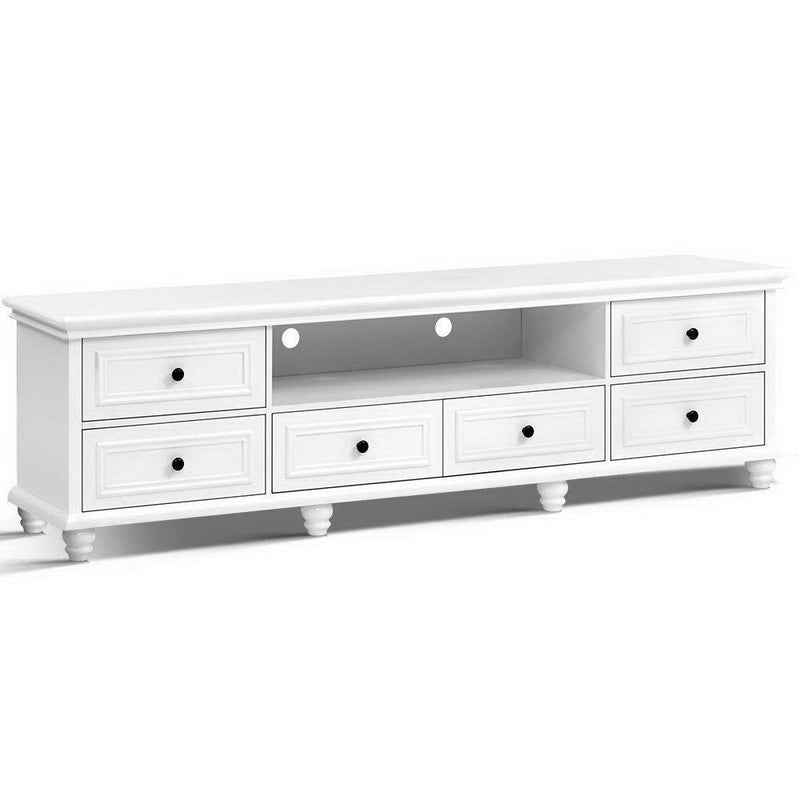 Artiss TV Cabinet Entertainment Unit Stand 6 Storage Drawers Country Style 200cm Payday Deals