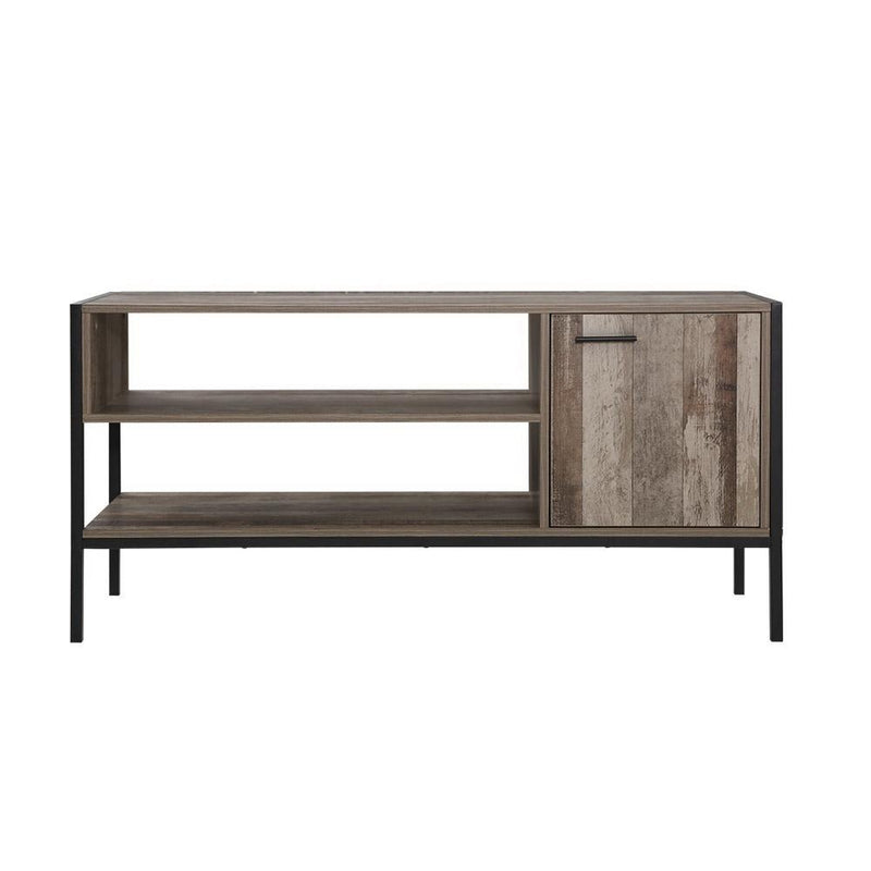 Artiss TV Cabinet Entertainment Unit Stand Storage Wood Industrial Rustic 124cm Payday Deals