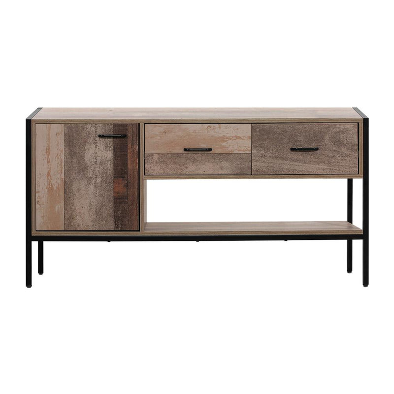 Artiss TV Stand Entertainment Unit Storage Cabinet Industrial Rustic Wooden 120cm Payday Deals