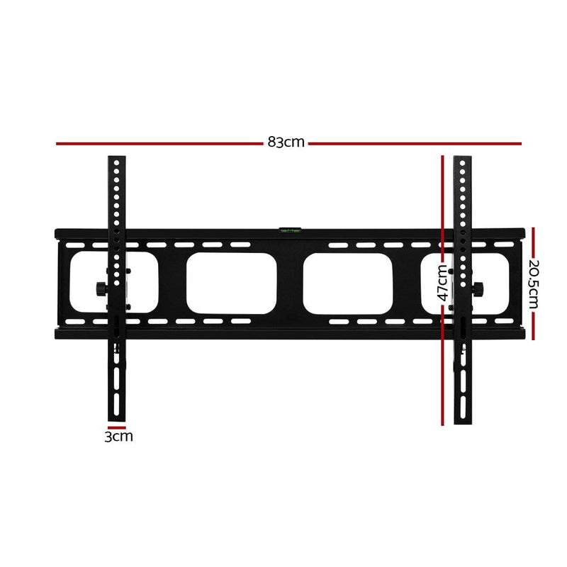 Artiss TV Wall Mount Bracket Tilt Flat Slim LED LCD Plasma 42 55 65 75 90 inch Payday Deals