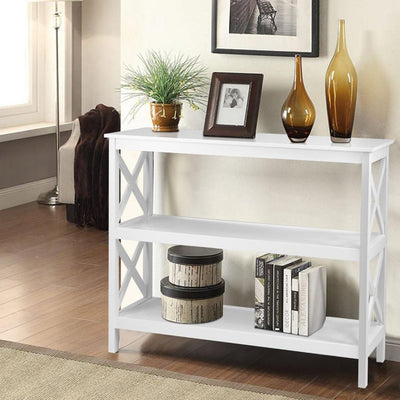 Artiss Wooden Storage Console Table - White Payday Deals