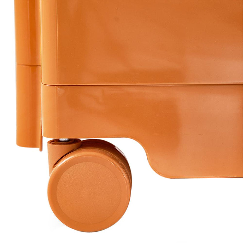 ArtissIn Bedside Table Side Tables Nightstand Organizer Replica Boby Trolley 5Tier Orange Payday Deals