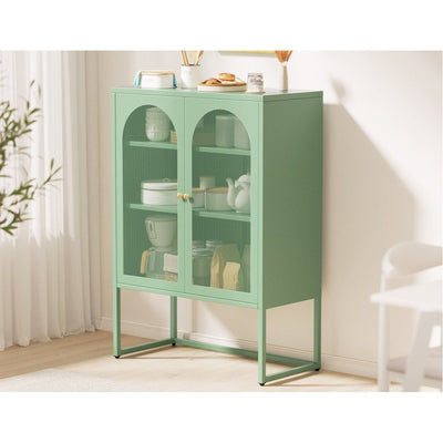 ArtissIn Buffet Sideboard Metal Cabinet - ELMA Green Payday Deals