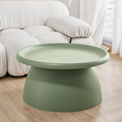 ArtissIn Coffee Table Mushroom Nordic Round Large Side Table 70CM Green Payday Deals