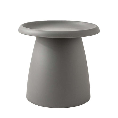 ArtissIn Coffee Table Mushroom Nordic Round Small Side Table 50CM Grey Payday Deals