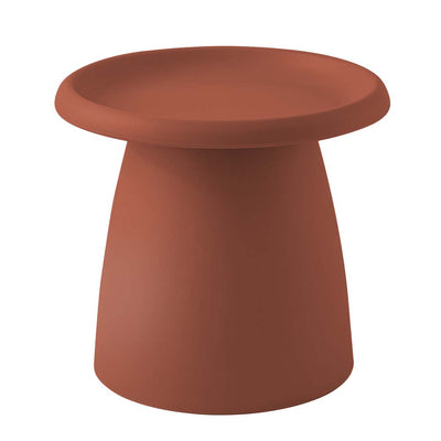 ArtissIn Coffee Table Mushroom Nordic Round Small Side Table 50CM Red Payday Deals