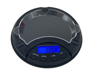 Ash Tray Jewellery Scale 500g Stainless Steel Platform 100g Max. SCP27 Payday Deals