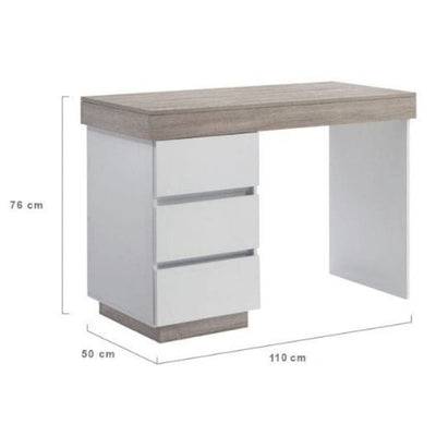 Ashley Coastal White Wooden Office Desk Payday Deals