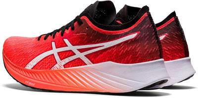 Asics Women's Magic Speed Neutral Running Shoes Runners - Sunrise Red/White Payday Deals