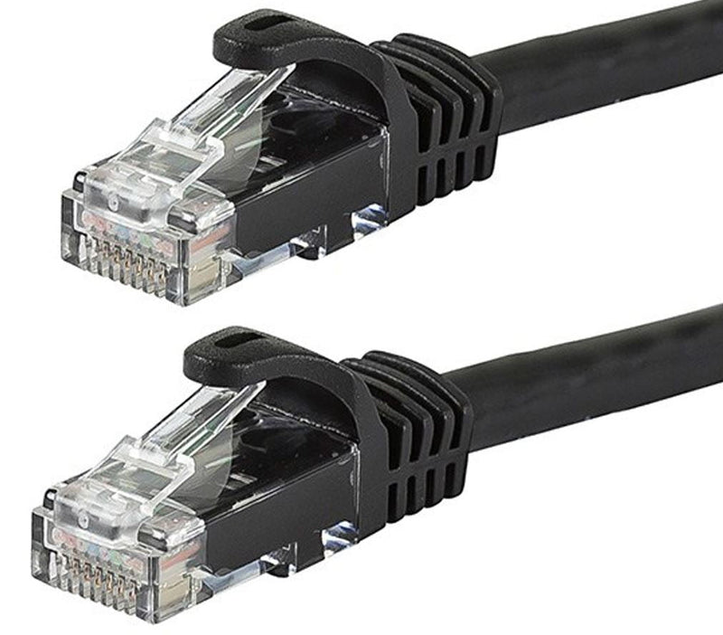 ASTROTEK CAT6 Cable 20m - Black Color Premium RJ45 Ethernet Network LAN UTP Patch Cord 26AWG-CCA PVC Jacket Payday Deals