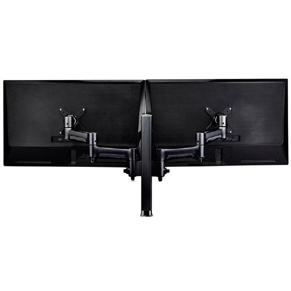 Atdec AWM Dual monitor arm solution - 460mm articulating arms - 400mm post - Grommet clamp - black Payday Deals
