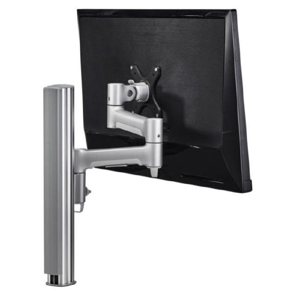 Atdec AWM Single monitor arm solution - 460mm articulating arm - 400mm post - bolt - silver Payday Deals