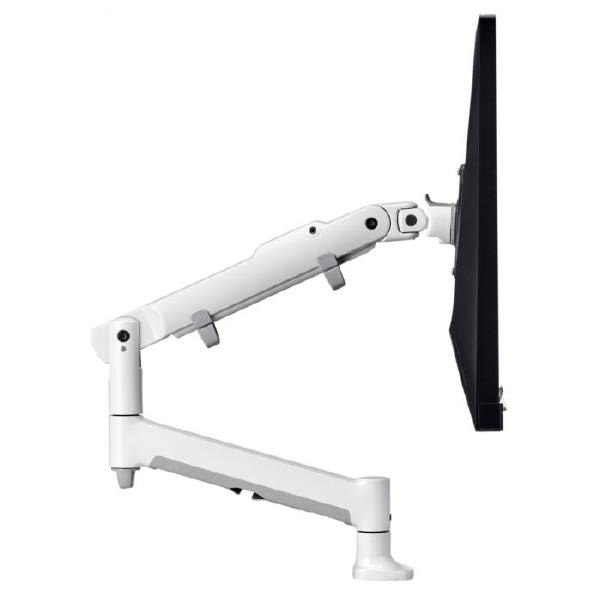 Atdec AWM Single monitor arm solution - 618mm dynamic arm - 0-9 kg - single base - F Clamp - white Payday Deals