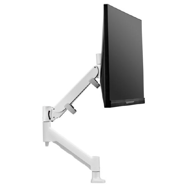 Atdec Single monitor mount Dynamic monitor arm - in-built 180 rotation limiter - 6kg - 16kg- HD F Clamp - white Payday Deals