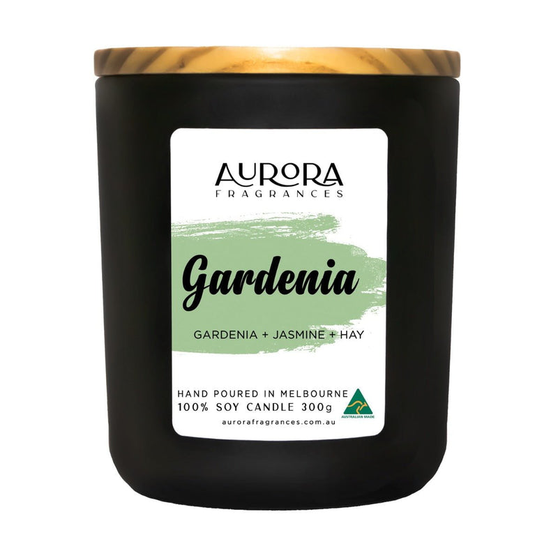 Aurora Gardenia Scented Soy Candle Australian Made 300g 2 Pack Payday Deals