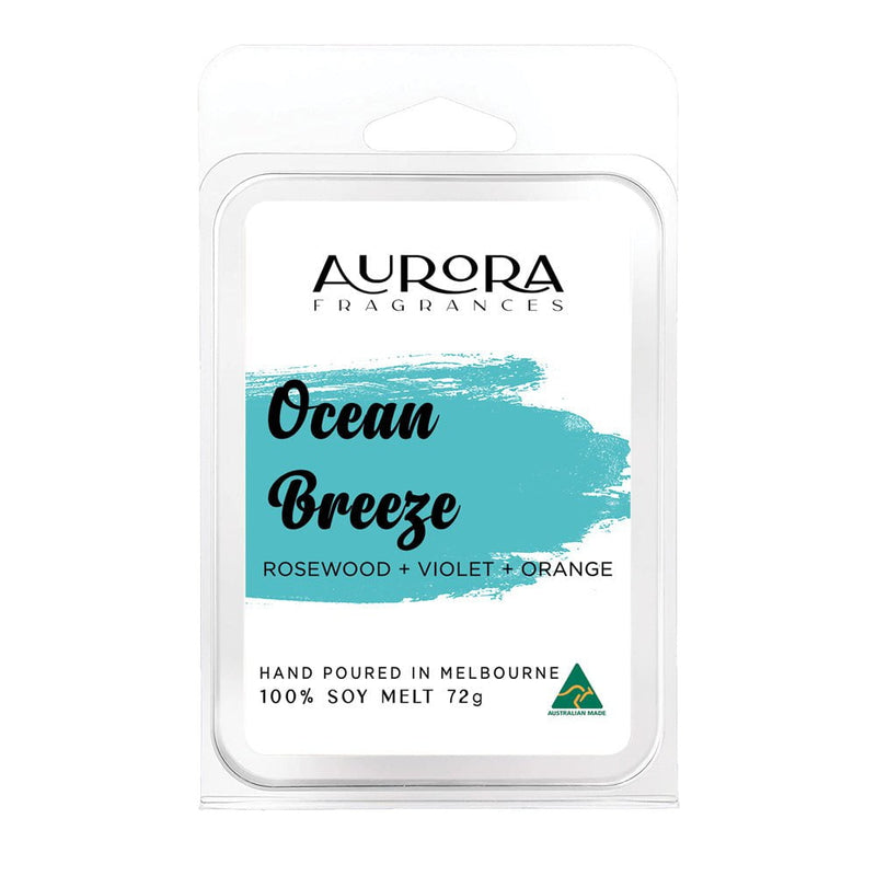 Aurora Ocean Breeze Soy Wax Melts Australian Made 72g 5 Pack Payday Deals